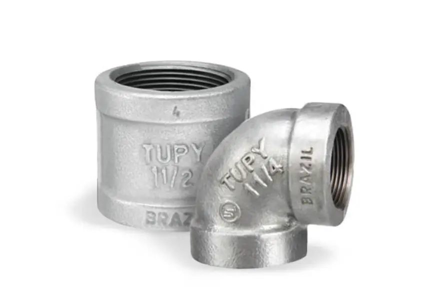 TUPY malleable cast iron threaded fittings