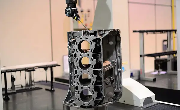 Cast iron engine block