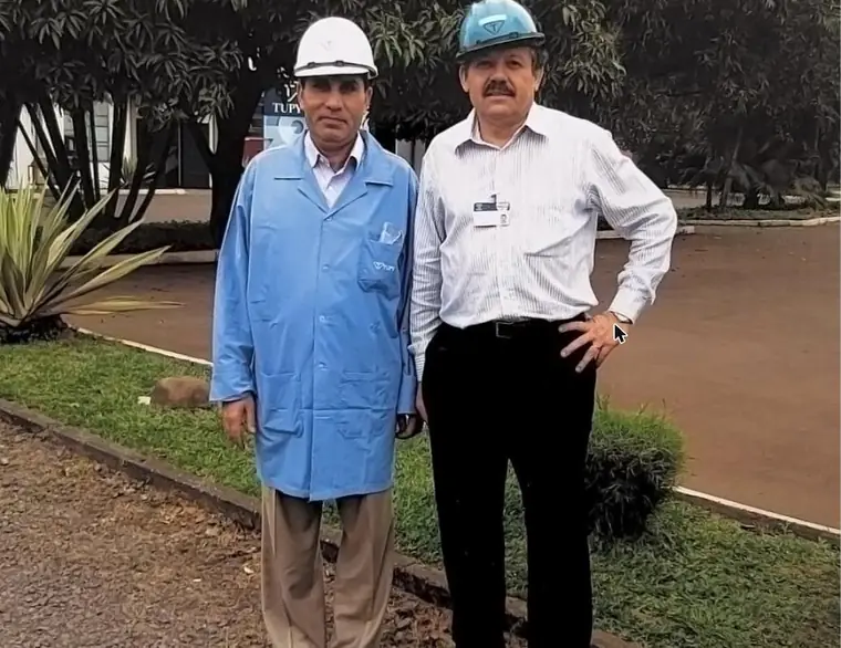 Visit to the TUPY foundry in Joinville, Brazil